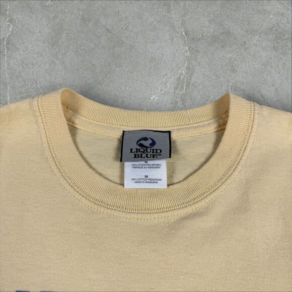 VTG Y2K Liquid Blue Grateful Dead Live At the Cow Palace NYE 1976 Grey Tag - Med - Picture 3 of 11